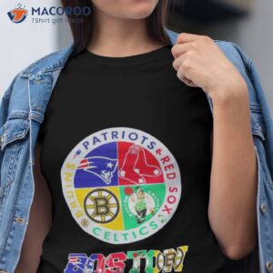 Boston Bruins Patriots Red Sox Celtics Logo Shirt