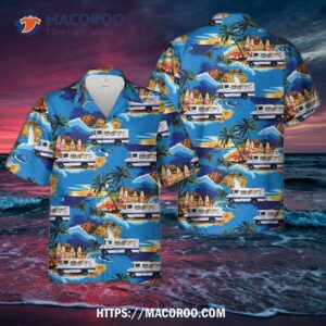 Boston, Massachusetts, Boston Police Department Ice Cream Truck Hawaiian Shirt