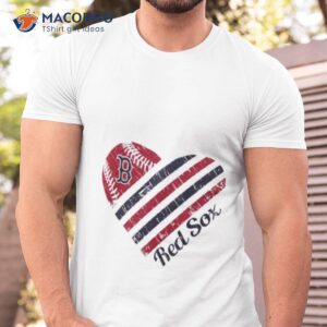 Boston Red Sox G Iii 4her By Carl Banks White Heart Shirt