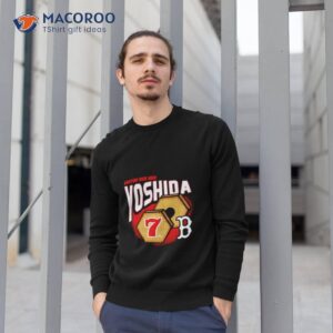 boston red sox yoshida number 7 shirt sweatshirt 1