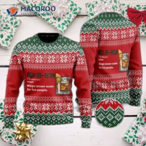 Bourbon-inspired Ugly Christmas Sweater