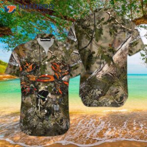 Bow-hunting Camouflage Army Hawaiian Shirts