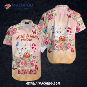 Bowling Flower Hawaiian Shirt