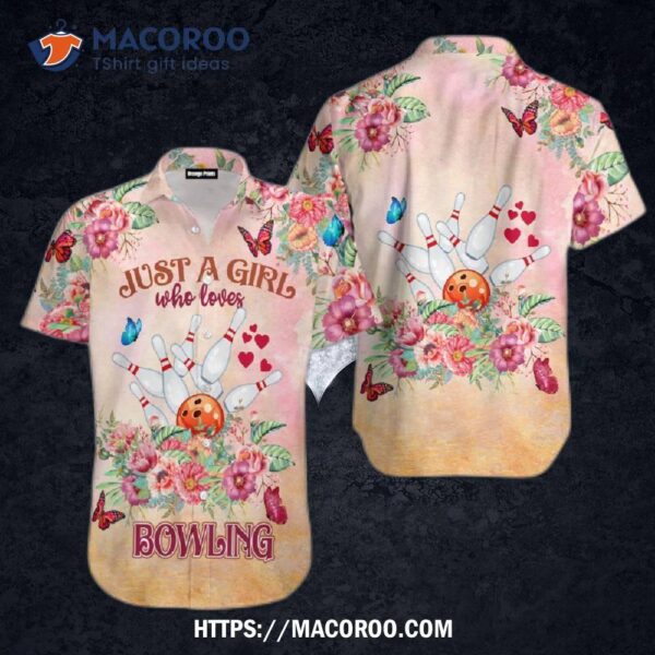 Bowling Flower Hawaiian Shirt