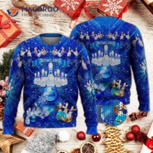 Bowling Ugly Christmas Sweater