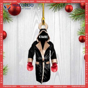 Boxing-custom-shaped-name-christmas-acrylic-ornament