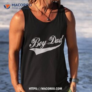 boy dad best father dada throwback design classic shirt tank top