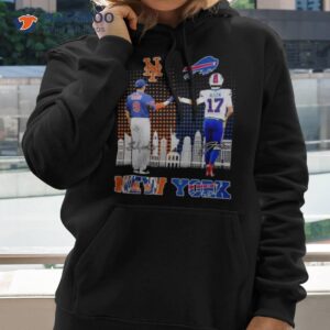 Brandon Nimmo New York Mets And Josh Allen Buffalo Bills New York City Signatures Shirt