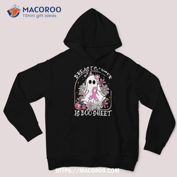 Breast Cancer Is Boo Sheet Ghost Halloween Awareness Groovy Shirt, Halloween Teddy Bears