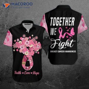 breast cancer warriors fight for a cure with hawaiian shirts 1