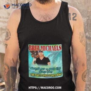 bret michaels maryland heights tickets hollywood casino amphitheatre jul 28 2023 poster shirt tank top