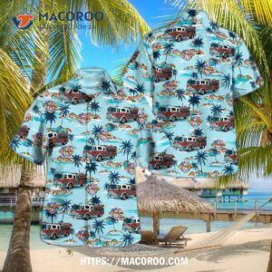 Brooklyn, New York, Fdny Engine 253 Hawaiian Shirt