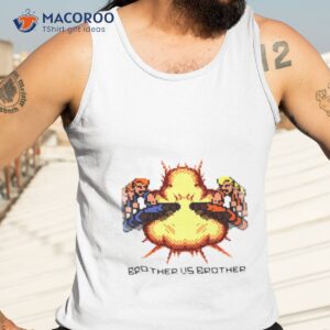 brother vs brother double dragon shirt tank top 3