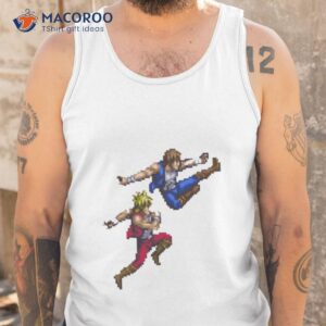 brothers pixelart double dragon brotato shirt tank top