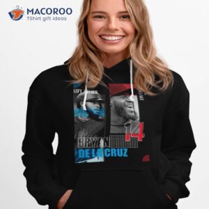 Bryan De La Cruz Baseball Shirt 2 bryan de la cruz baseball shirt hoodie 1