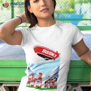 bud bowl shirt 90s budweiser bud light beer shirt tshirt 1