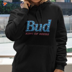 Bud light hoodie hot sale with beer pouch