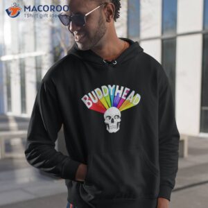 Buddyhead Rainbow Skull Shirt 1 buddyhead rainbow skull shirt hoodie 1