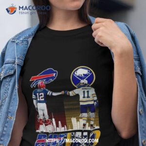 Buffalo Bills And Buffalo Sabres Kelly And Perreault Signatures 2023 Shirt