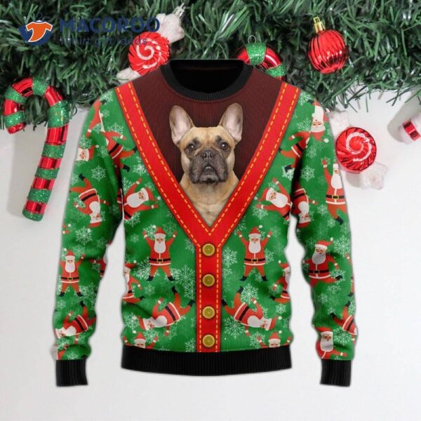 Bulldog Ugly Christmas Sweater