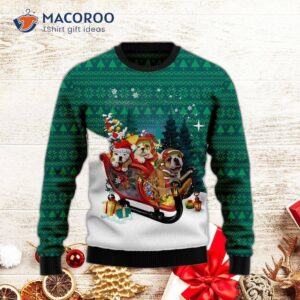 Bulldog Ugly Christmas Sweater