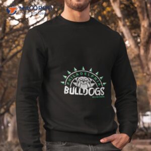 bulldogs collar arch shirt sweatshirt