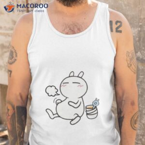 bunny tuzki eating full shirt tank top