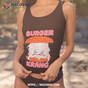 burger krang shirt tank top 1