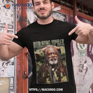Burning Spear 90s Collage Shirt