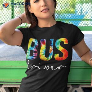 bus driver tie dye appreciation day hello back to school shirt tshirt 1