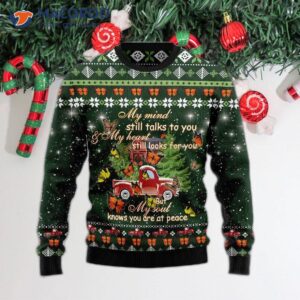 Butterfly Christmas Season, My Mind Ugly Sweater