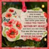 Butterfly Remember To You Metal Ornament, Christmas Tree Butterfly Ornaments