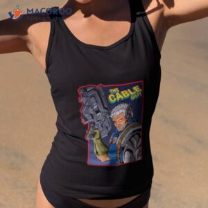 Cable Guy Marvel 90s Comics Shirt