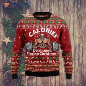 Calories Don’t Count Ugly Christmas Sweater