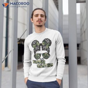 Camo Hello Kindergarten Back To School Teacher And Child Shirt 2 camo hello kindergarten back to school teacher and child shirt sweatshirt 1