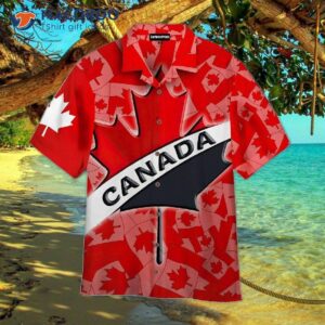 Canada Maple Leaf Red Hawaiian Shirts