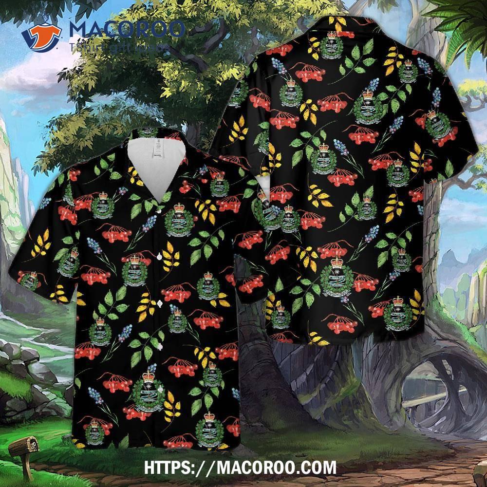 Canadian Army Intelligence Corps (c Int C) Hawaiian Shirt Canadian Army Intelligence Corps (c Int C) Hawaiian Shirt