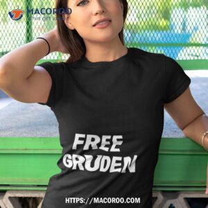 cancel cancel culture free jon gruden tshirt 1