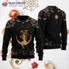 Cancer Gold Zodiac Ugly Christmas Sweater