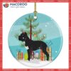 Cane Corso Christmas Ceramic Ornament