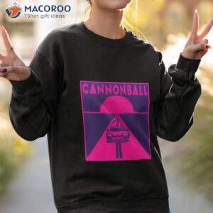 cannonball run pink logo shirt sweatshirt 2