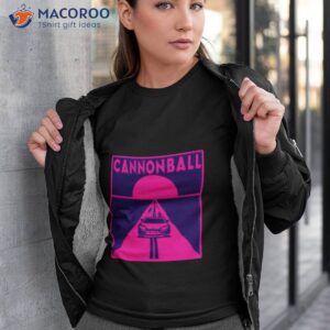 Cannonball Run Pink Logo Shirt