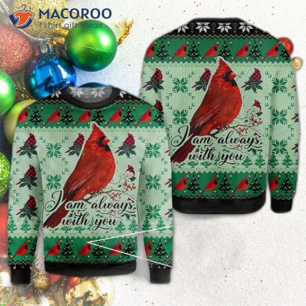 Cardinal Ugly Christmas Sweater