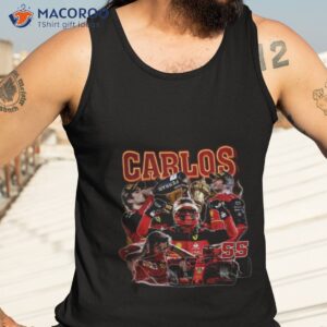carlos sainz formula 1 shirt tank top 3