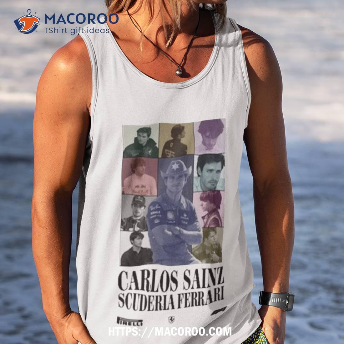 Carlos Sainz Scuderia Ferrari Pirelli Shirt Carlos Sainz Scuderia Ferrari Pirelli Shirt
