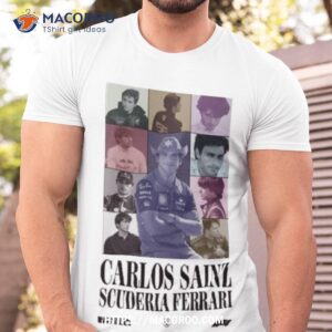 Carlos Sainz Scuderia Ferrari Pirelli Shirt