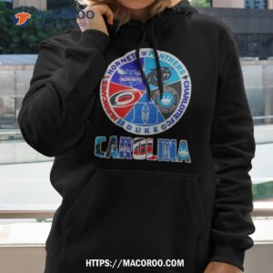 carolina hurricanes charlotte hornets carolina panthers charlotte fc logo duke blue devils shirt hoodie