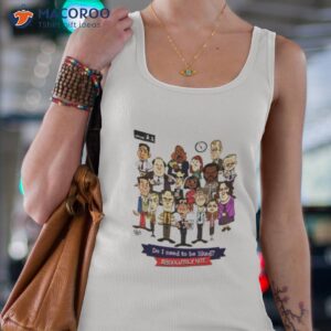 Cartoon Characters The Office Series Shirt 2 cartoon characters the office series shirt tank top 4
