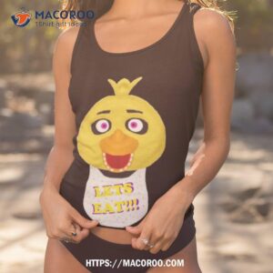 Cartoons Chica Head Fnaf Lets Eashirt