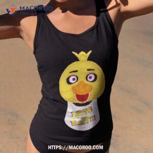 Cartoons Chica Head Fnaf Lets Eashirt